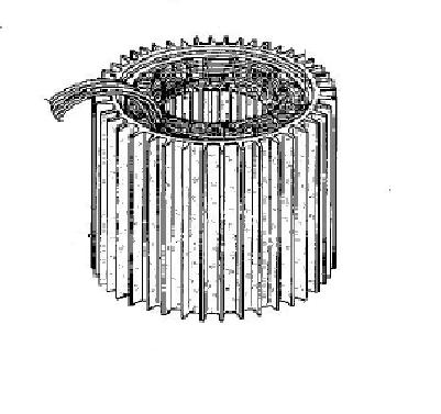 Picture of 06-00 , Wound stator assembly